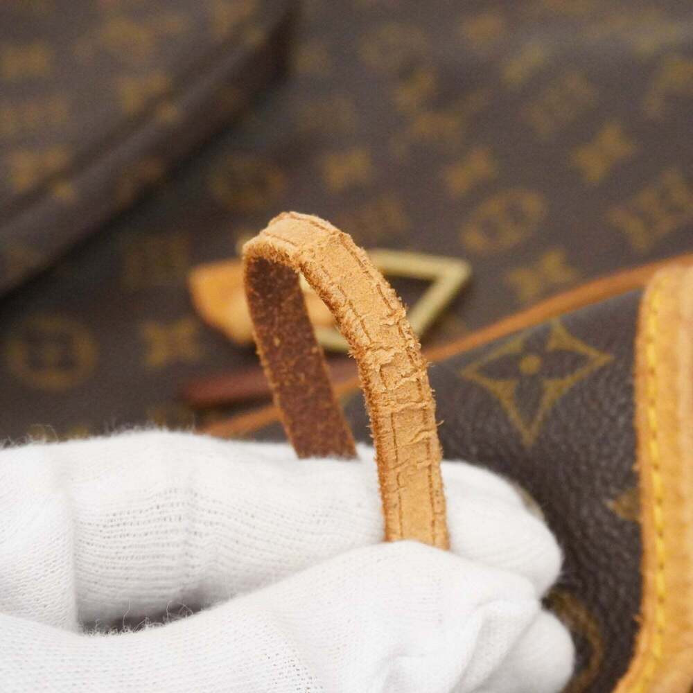 LOUIS VUITTON Brown Monogram Backpack - Picture 9 of 16
